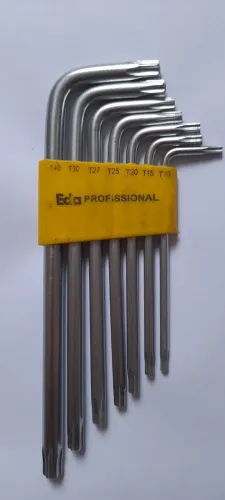 Jogo de Chaves TorX - 7 peças - (K05)
