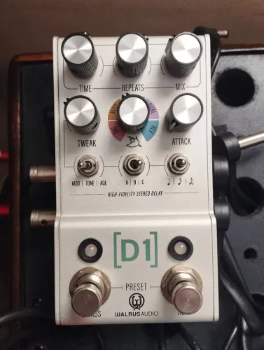 Pedal delay Walrus D1 MKI