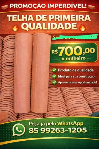 Telha em Promoção