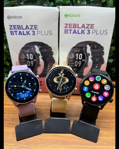 Smartwatch Relógio Zeblaze Btalk 3 Plus Atacado/Varejo <br><br>