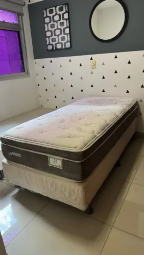 Colchão + cama box