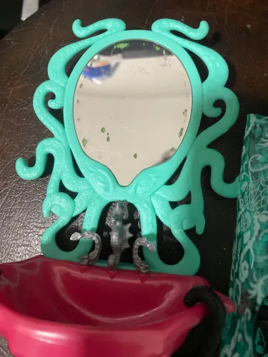 Banheiro Lagoona Monster High playset incompleto