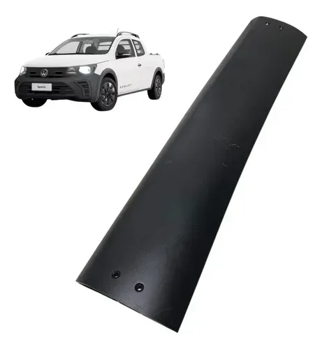 Moldura Central Rack Teto Vw Saveiro 2025 Preto
