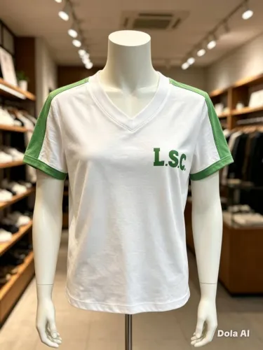 Camiseta Levis masculina Branca com detalhes em verde M - usado