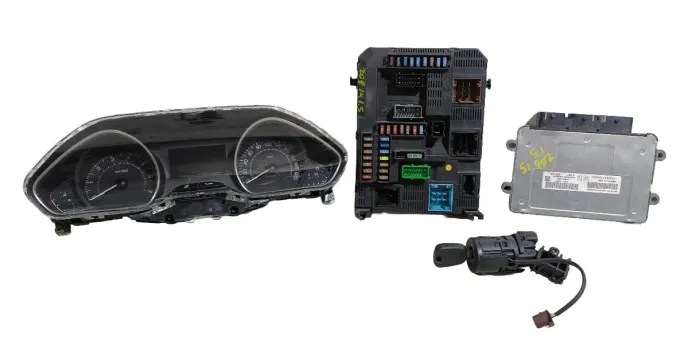 Kit Code Módulo Injeção Peugeot 208 1.5 8V Manual 2013 2014 2015 2016 10x S/ Juros kit 208