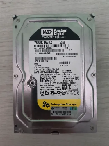 HD WD 500GB BLACK