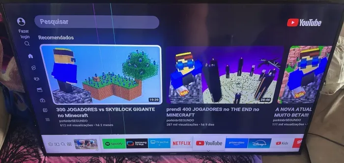 Tv smart Samsung Crystal 55 polegadas