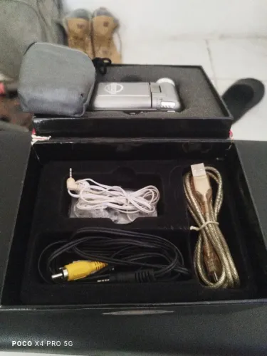 Tekpix i-DV12 na cor prata, câmera digital e filmadora portátil