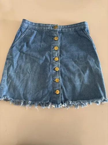 Saia jeans