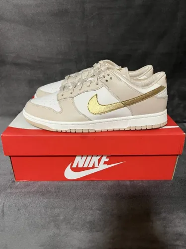 Tênis Nike Dunk Low Metallic Gold 42.5BR (100% ORIGINAL)