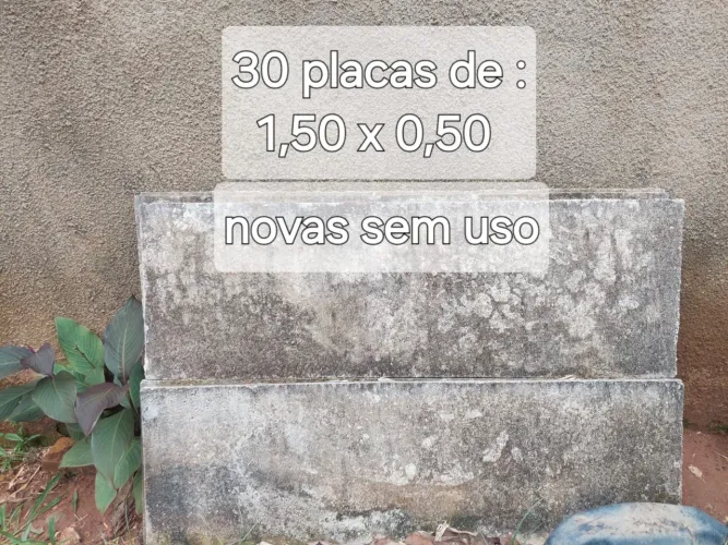 Placa de cimento