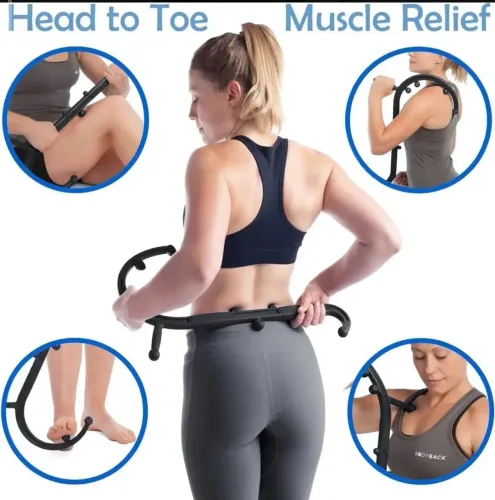 Ferramenta de massagem Body Back Buddy Elite Trigger Point Black Original