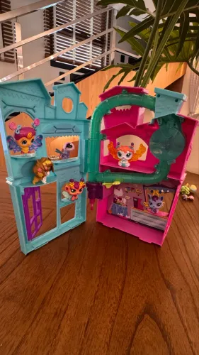 Casinha Littlest Pet Shop Plaset Apartamento Hasbro