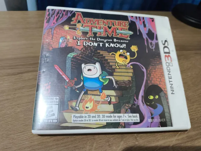 3DS Hora de aventura Explore the Dungeon because