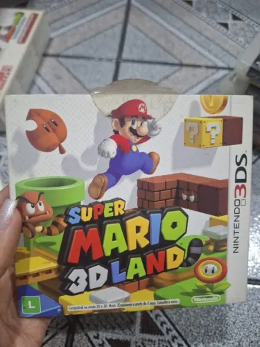 Jogo super mario 3dland 3ds - nintendo
