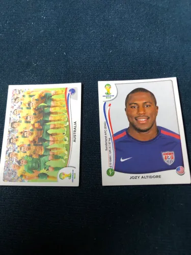 Figurinhas Copa 2014 - 166 e 563