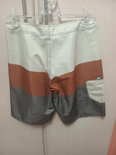Bermuda Hurley 42 bolso na lateral