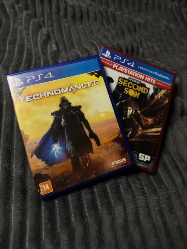 2 Jogos PS4 Originais - Infamous Second Son + Technomancer