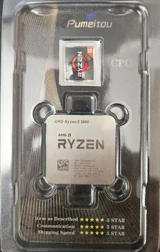 Processador AMD Ryzen 3600 (3.6GHz - 4.2GHz Turbo) Excelente Estado 