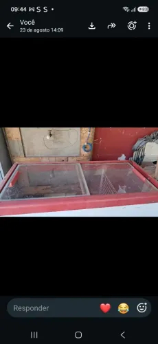 Vendo freeze 500 litros, usado em perfeito estado de conservação