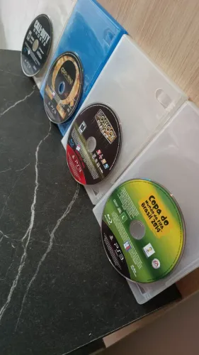 Combo de 4 jogos originais PS3 - Capa alternativa (mídias excelentes)  