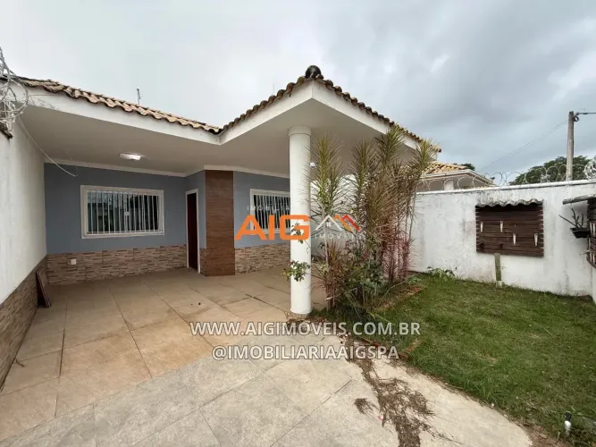 Casa 2 Quartos Suíte Churrasqueira Espaço Para Piscina Em Iguaba Grande