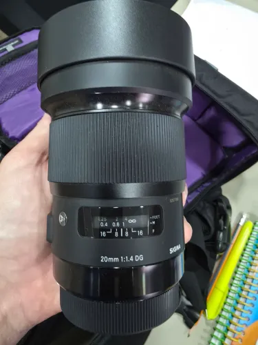 Camera canon 80d e lente sigma