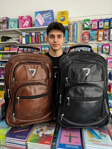 Mochilas De Couro Colegiais Executivas Volta as Aulas 2026