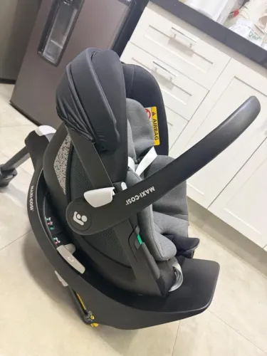 Maxi-Cosi, bebê conforto Spinel, 0 a 13kg, com Giro 360° e Isofix, Authentic Black
