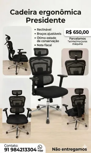 Cadeira ergonômica