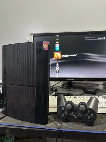 PS3 Super Slim Seminovo
