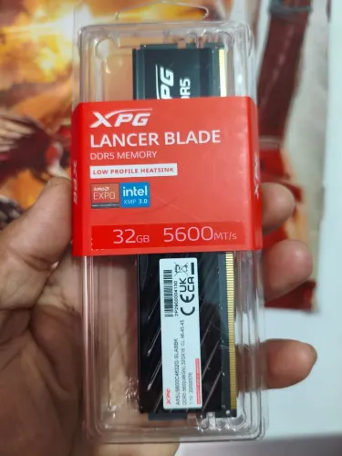 Memória ram ddr5 32gb 5600mhz nova lacrada vendo/troco