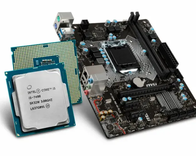 Kit Placa Mãe MSI H110M + i5-7400 7ª Geração LGA 1151