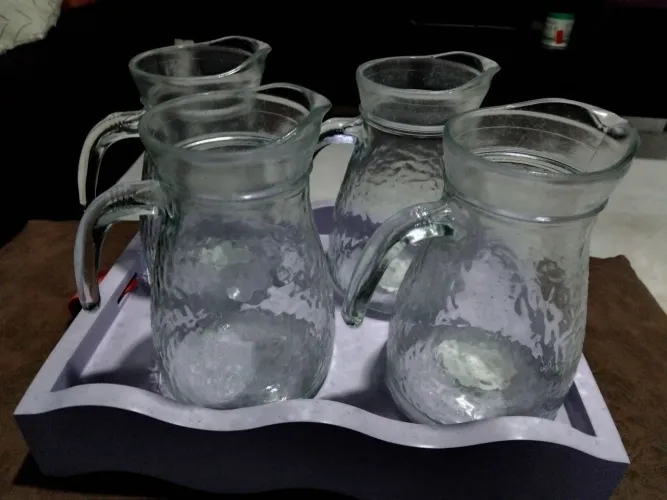 jarra de vidro 