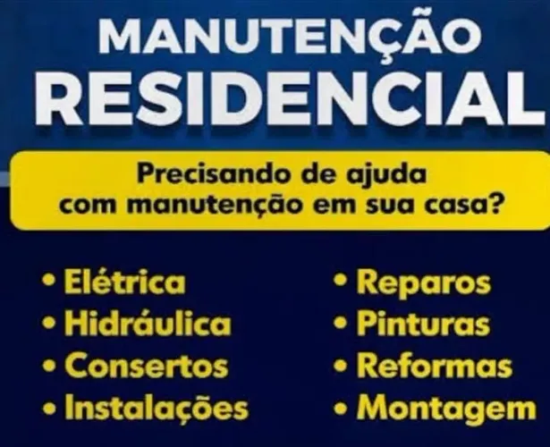 Serviços de pequenos reparos e reforma