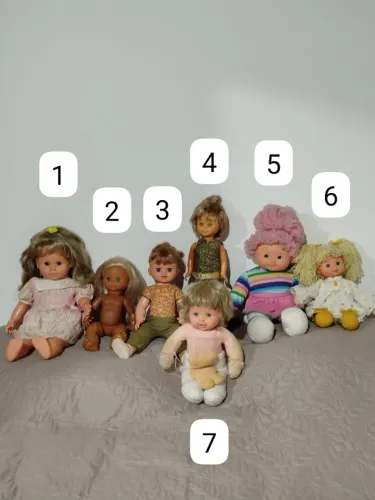 Bonecas anos 80