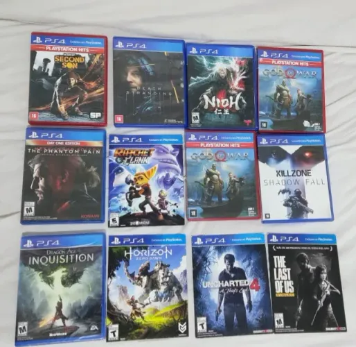Lote jogos Playstation 4 (PS4)