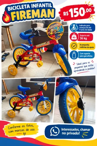 Bicicleta infantil