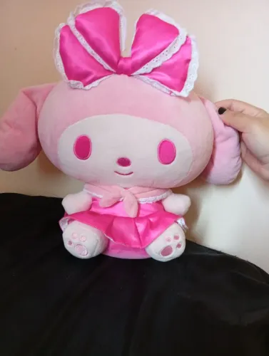My Melody - Hello Kitty pelúcia pink monochrome coleção original