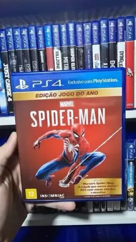 Homem Aranha PS4 - Midia Física