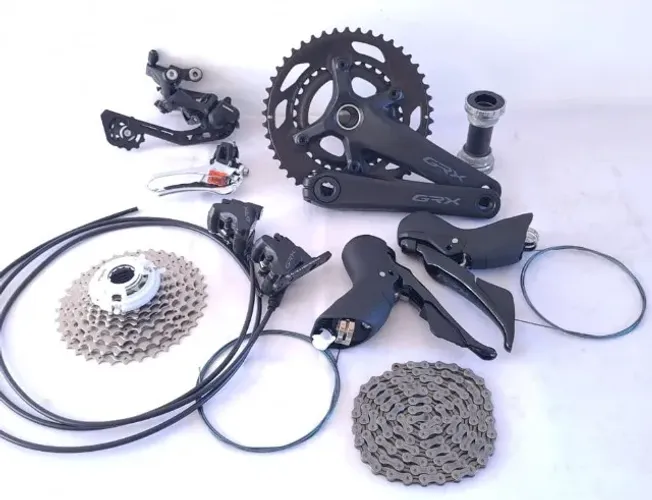 Grupo Shimano Grx Rx400 2x10v Hidráulico Completo