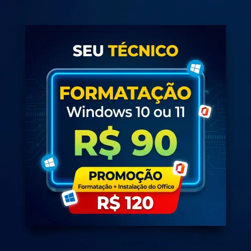 Formatação windows 10 ou 11