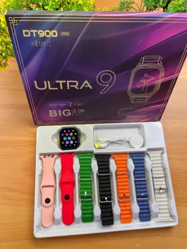 Relógio 7 Pulseiras Ultra 9 Pro
