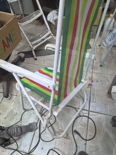 Cadeira nova de sol
