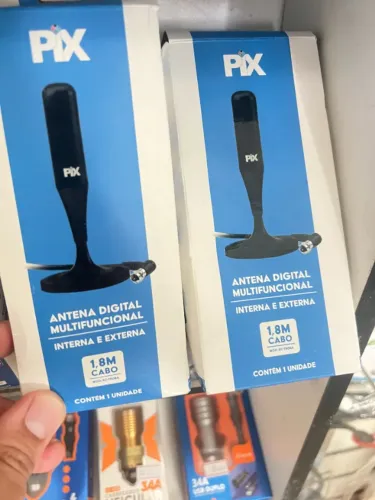 Antenas hd de Tv Digital - 1,8m, 3m ou 5metross