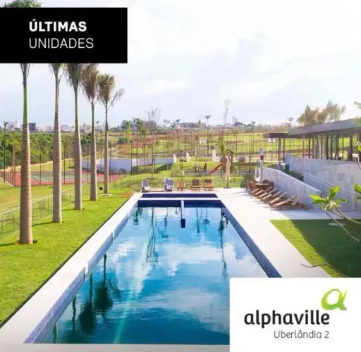 Terreno Alphaville Uberlândia 2 - 460 metros  - Uberlândia , MG