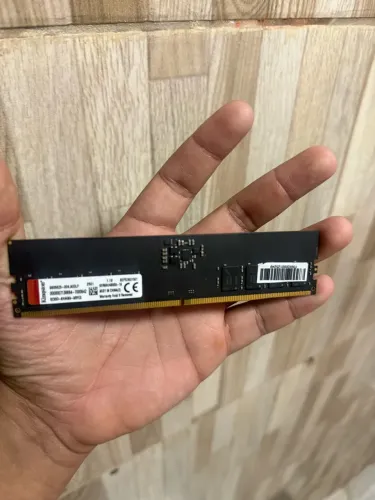 Memória ddr5 16gb 6000mhz kingston