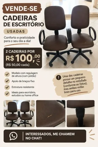 Cadeira escritório 