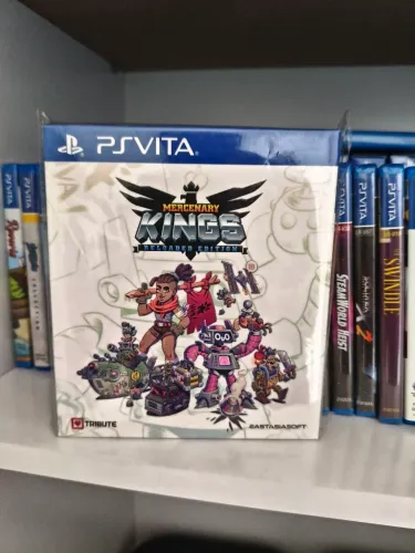 MERCENARY KINGS RELOADED EDITION DE PSVITA NOVO E LACRADO DE FÁBRICA