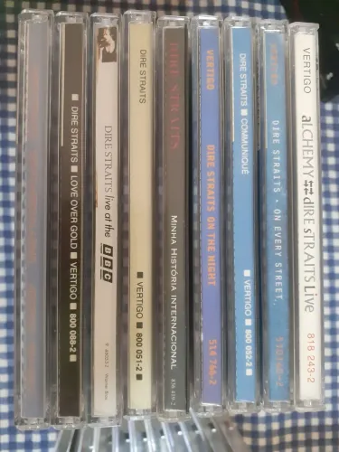 Coleção 9 CDs Dire Straits
